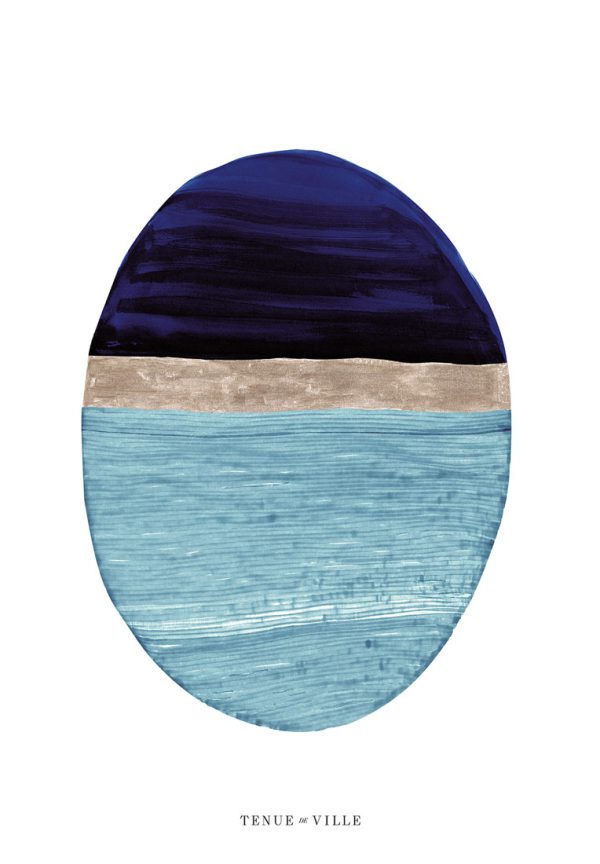 Affiche Totem Deep Indigo - Image 2