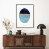 Affiche Totem Deep Indigo
